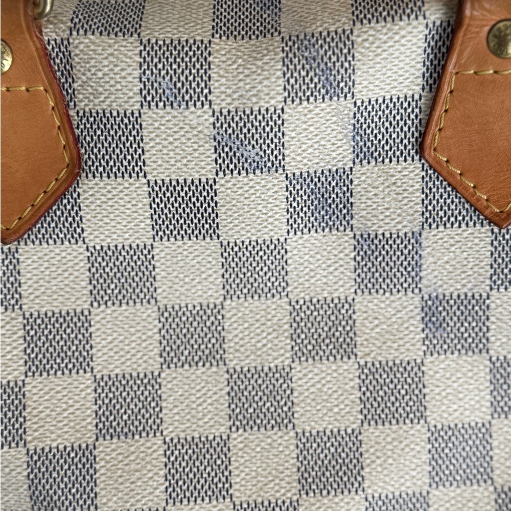 Authentic Louis Vuitton Damier Azur Speedy 35 - Picture 7 of 12